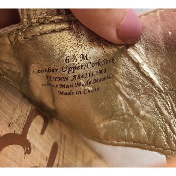 Sam Edelman Leather Boho Indie Bohemian Coastal Grandma Minimalist‎ Sandals 6.5 - Picture 7 of 8